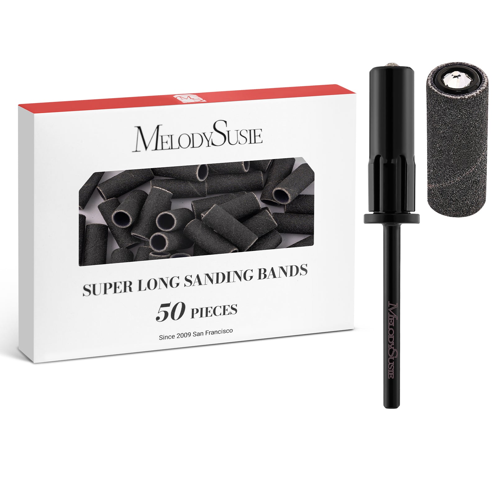 Super Long Sanding Bands with 6.65mm Crystal Mandrel Bit - 50 Pcs - 图片23