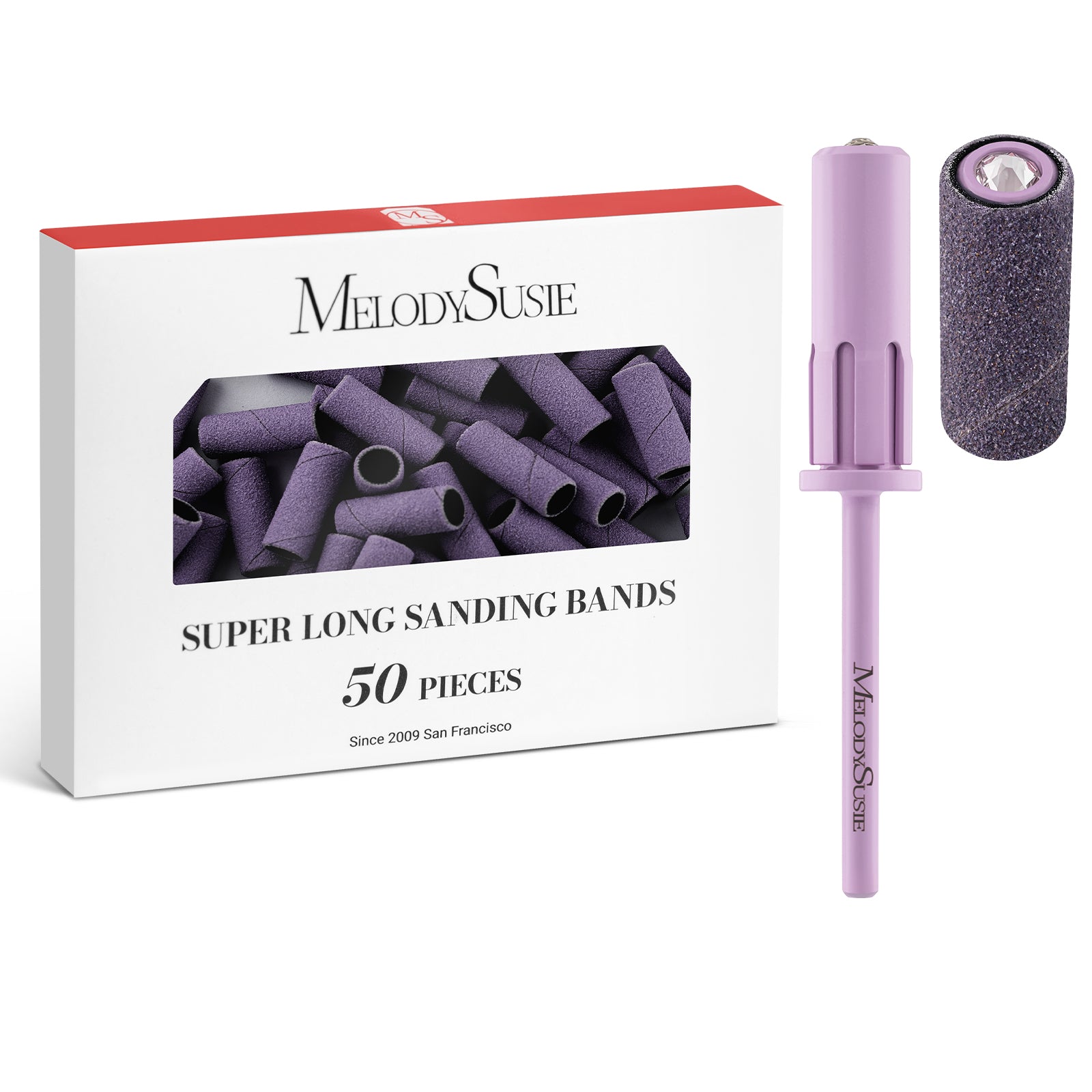 Super Long Sanding Bands with 6.65mm Crystal Mandrel Bit - 50 Pcs - 图片15