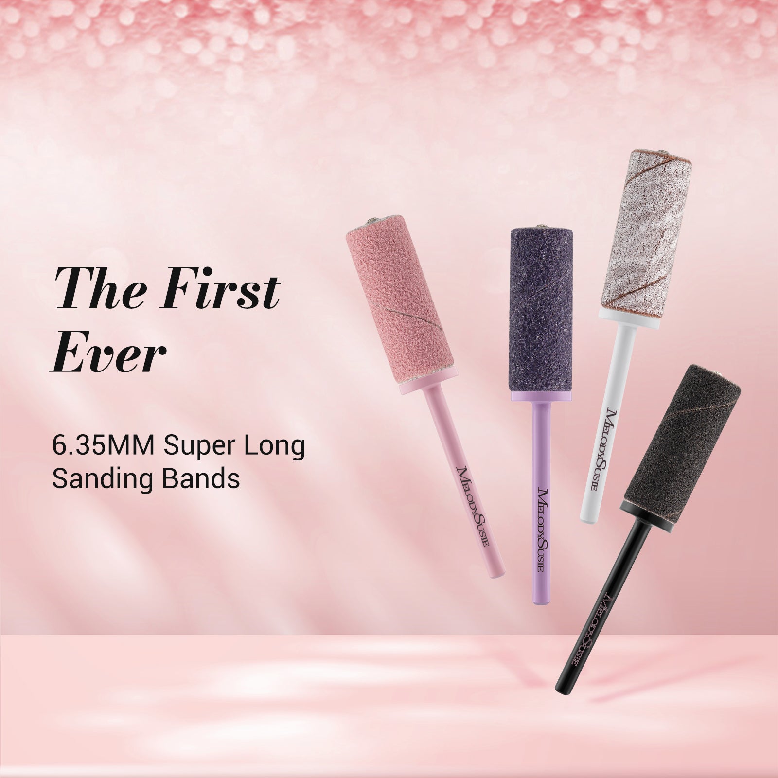 Super Long Sanding Bands with 6.65mm Crystal Mandrel Bit - 50 Pcs - 图片2