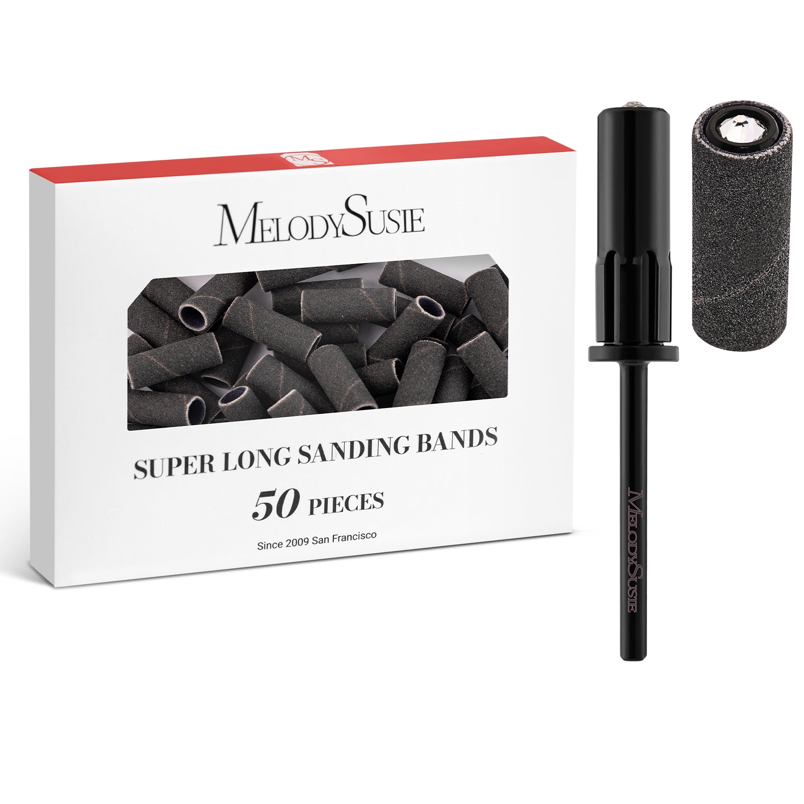 Super Long Sanding Bands with 6.65mm Crystal Mandrel Bit - 50 Pcs - 图片22