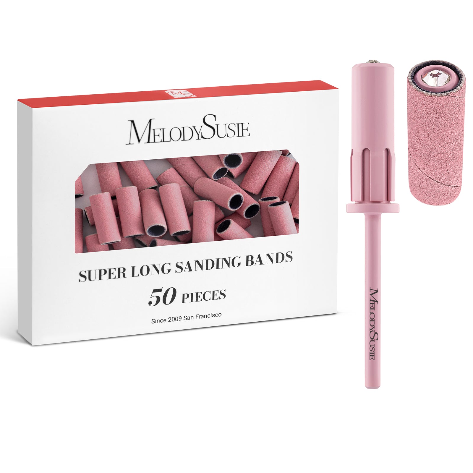 Super Long Sanding Bands with 6.65mm Crystal Mandrel Bit - 50 Pcs - 图片14