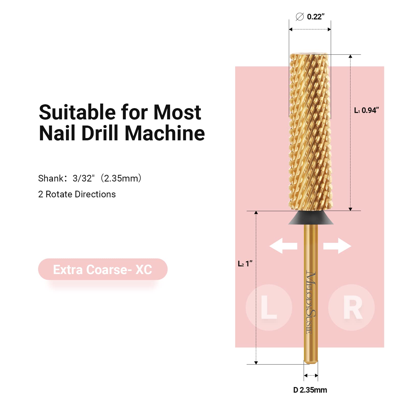 Super Long Tapered Tungsten Carbide Nail Drill Bits - 图片5