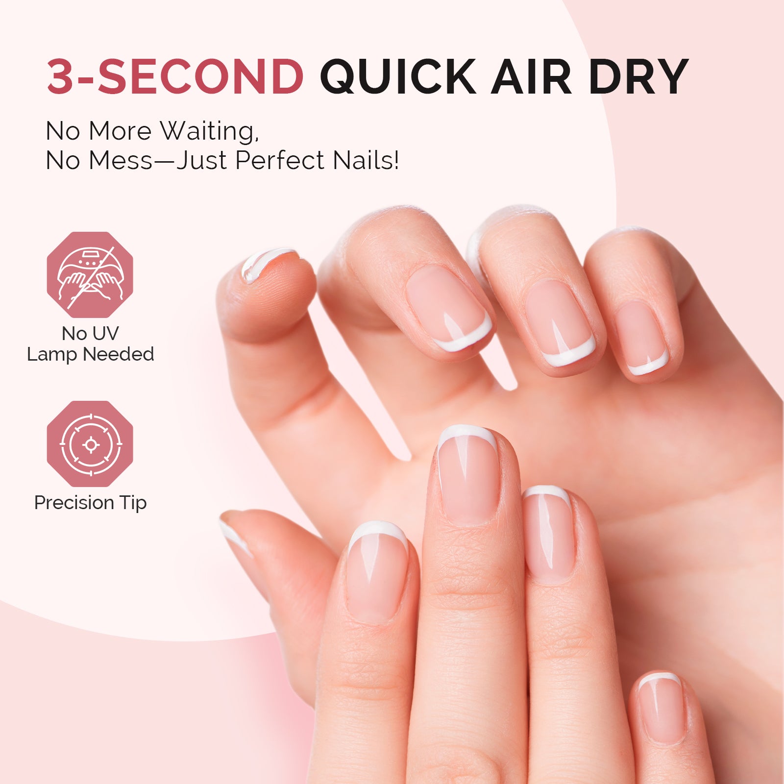 Super Strong Fast-drying Nail Glue 0.07oz - 图片4