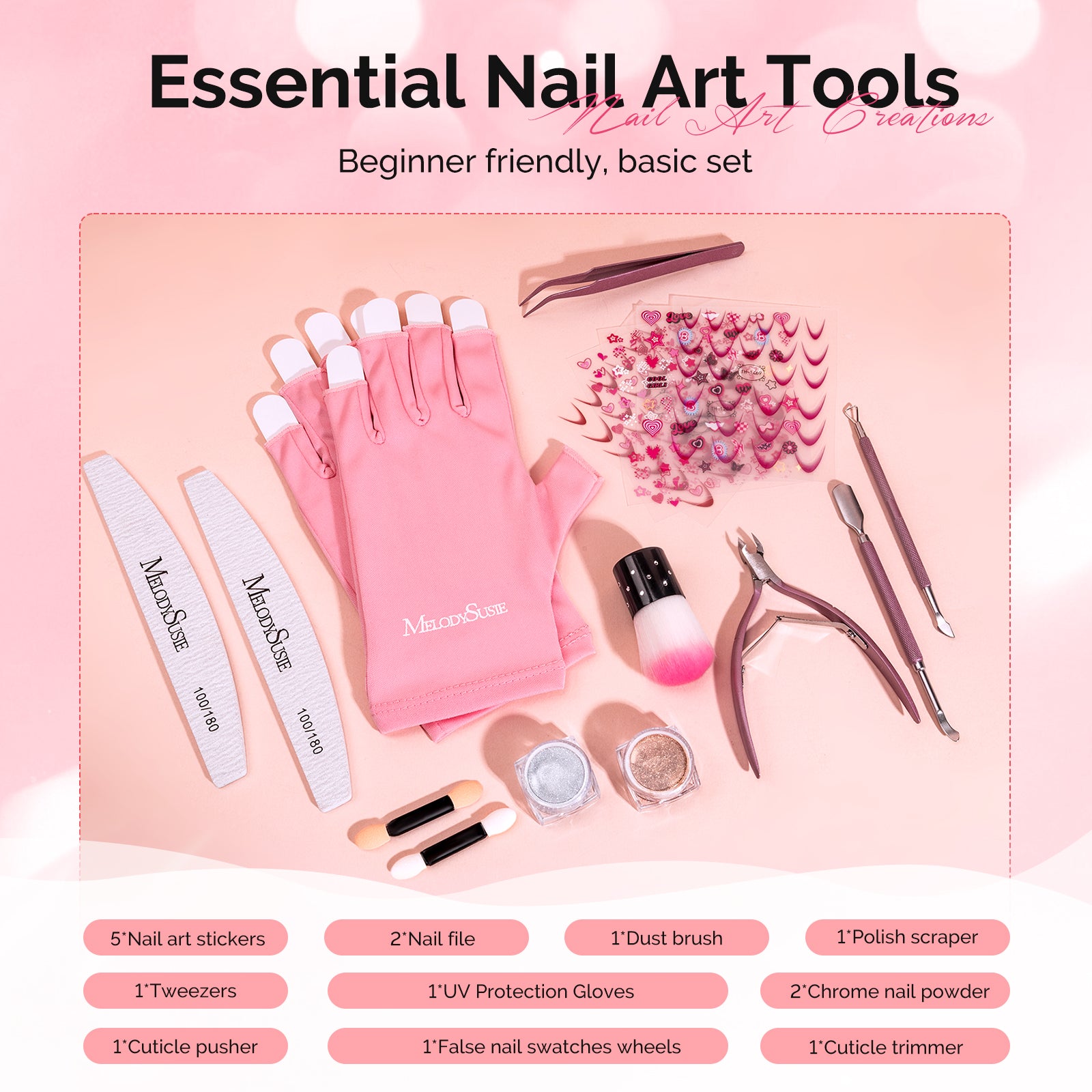 Gel Nail Polish Kit with UV Light P-PLUS30F - 图片5