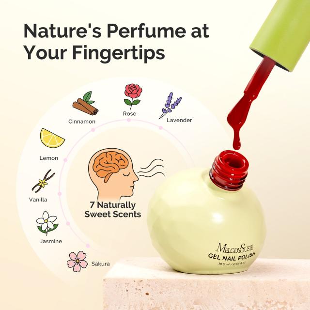 Plant-Based HEMA-Free & HPMA-Free & TPO-Free Nail Gel Polish 16.5ml/0.56 fl oz