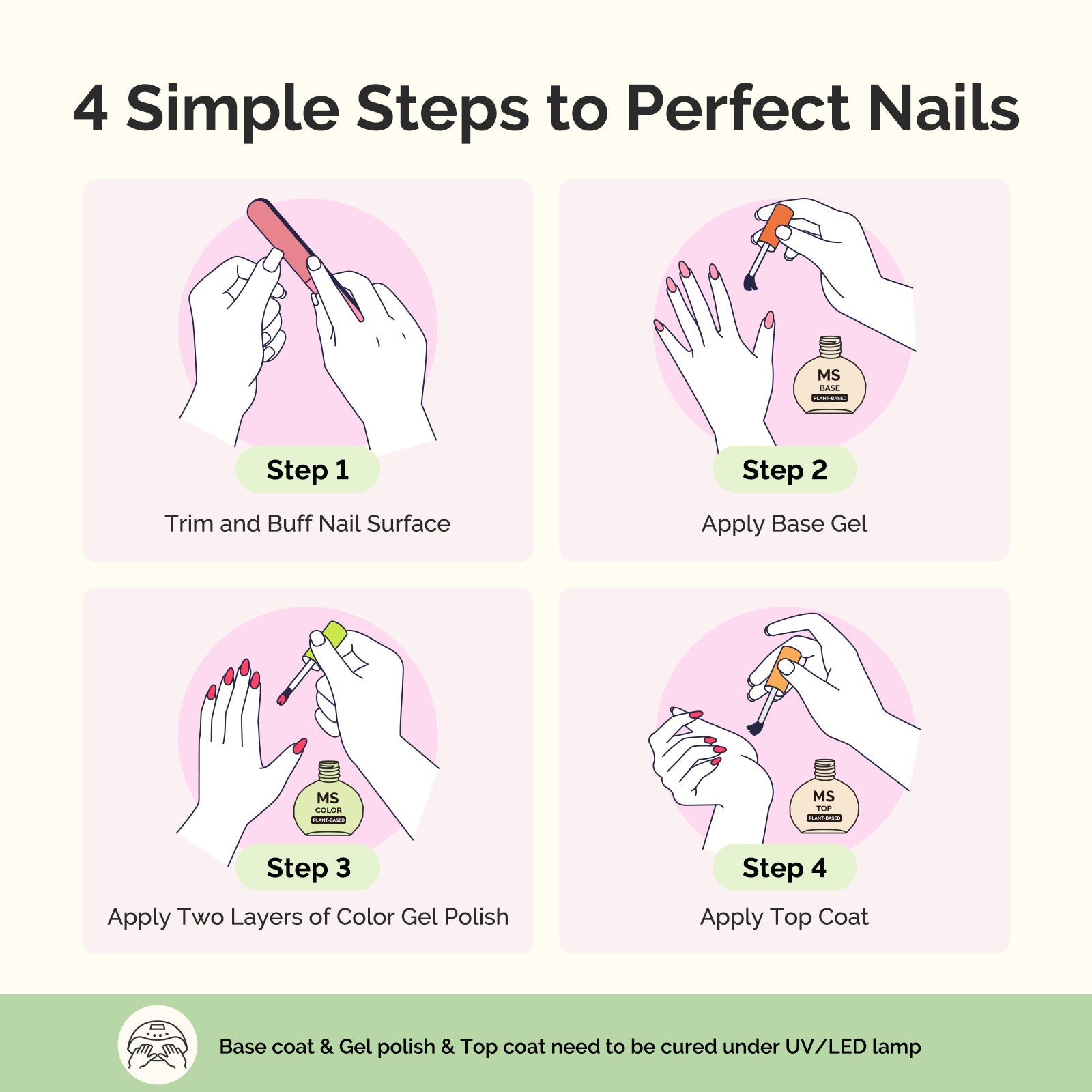 Plant-Based HEMA-Free & HPMA-Free & TPO-Free Nail Gel Polish 16.5ml/0.56 fl oz - 图片7