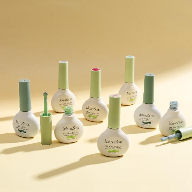 Sweet Scent Plant-Based Gel Nail Polish 10ml - 6Pcs
