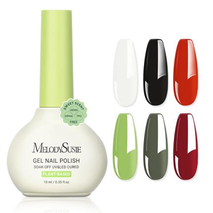 Sweet Scent HEMA-Free & HPMA-Free & TPO-Free Plant-Based Gel Nail Polish Set