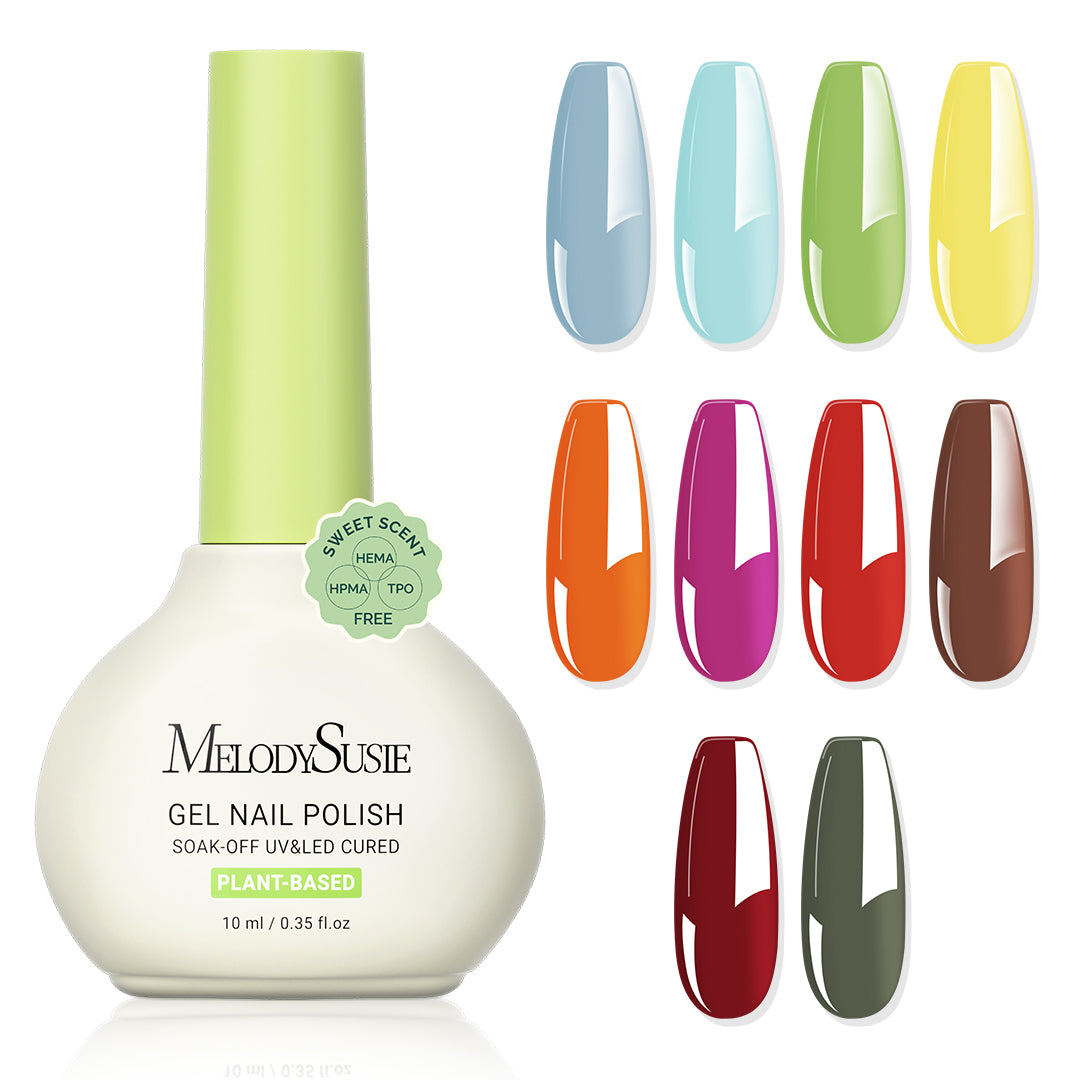 Sweet Scent HEMA-Free & HPMA-Free & TPO-Free Plant-Based Gel Nail Polish Set - 图片24
