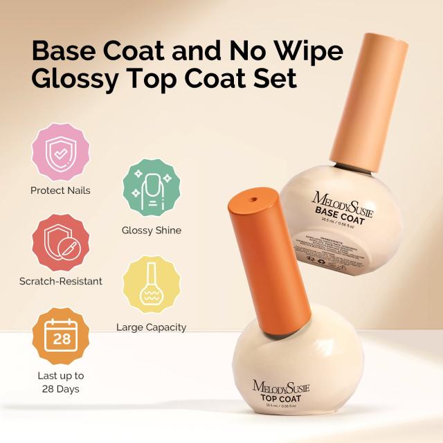 Plant-Based HEMA-Free & HPMA-Free & TPO-Free Gel Nail Polish Set - Nude Neautral Set 16.5ml 6Pcs