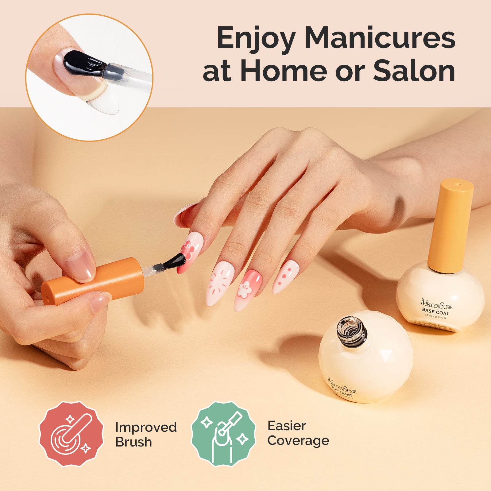 Plant-Based HEMA-Free & HPMA-Free & TPO-Free Gel Nail Polish Set - Nude Neautral Set 16.5ml 6Pcs - 图片11