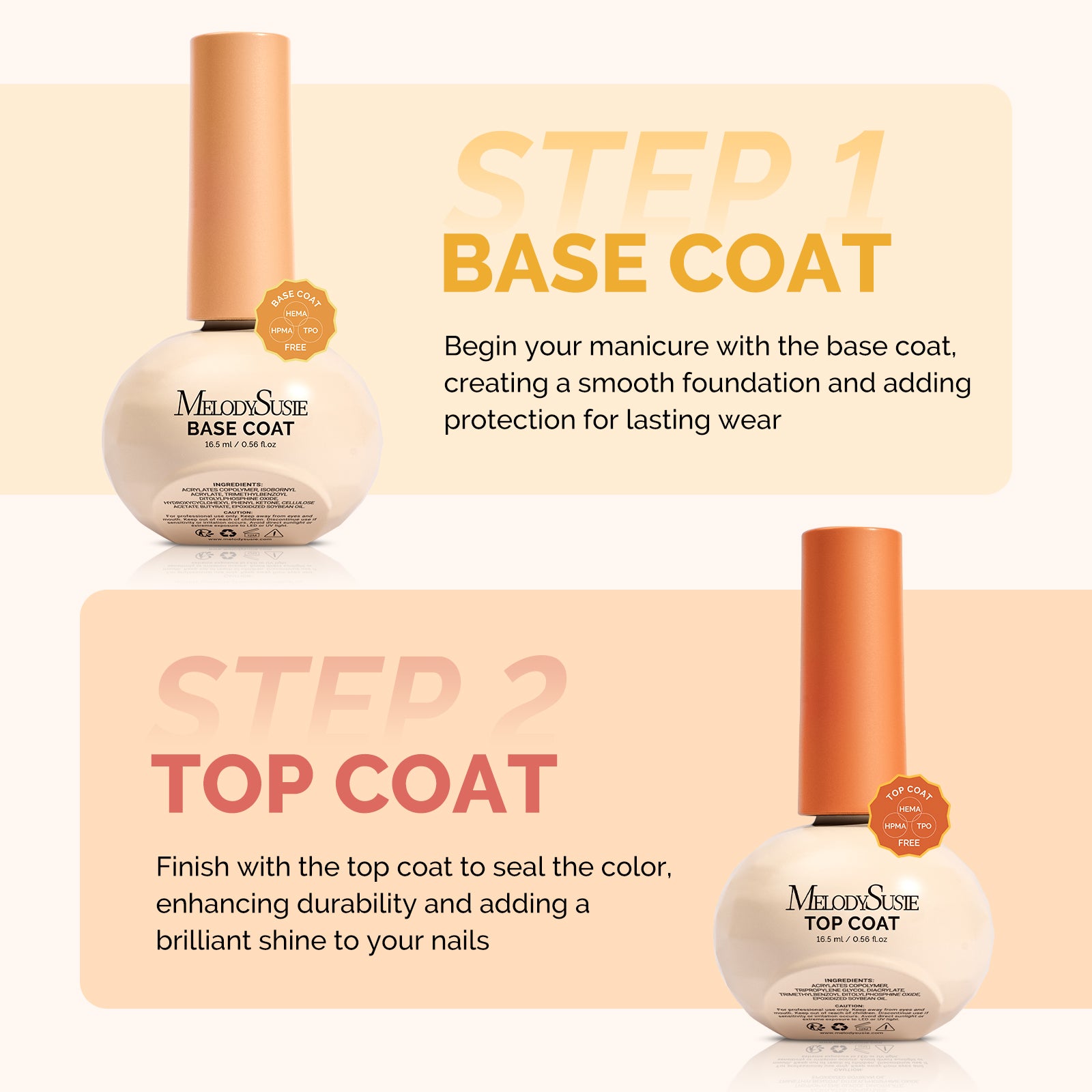 Plant-Based HEMA-Free & HPMA-Free & TPO-Free Gel Nail Polish Set - Christmas Set 16.5ml 6Pcs - 图片9