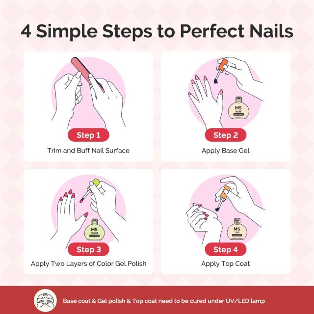 Plant-Based HEMA-Free & HPMA-Free & TPO-Free Gel Nail Polish Set - Classic Outfit Set 16.5ml 6Pcs