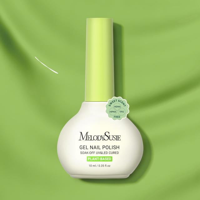 Sweet Scent HEMA-Free & HPMA-Free & TPO-Free Plant-Based Nail Gel Polish 10ml/0.34 fl oz