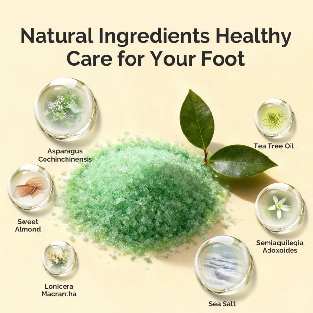 Tea Tree Oil Foot Soak with Sea Salt