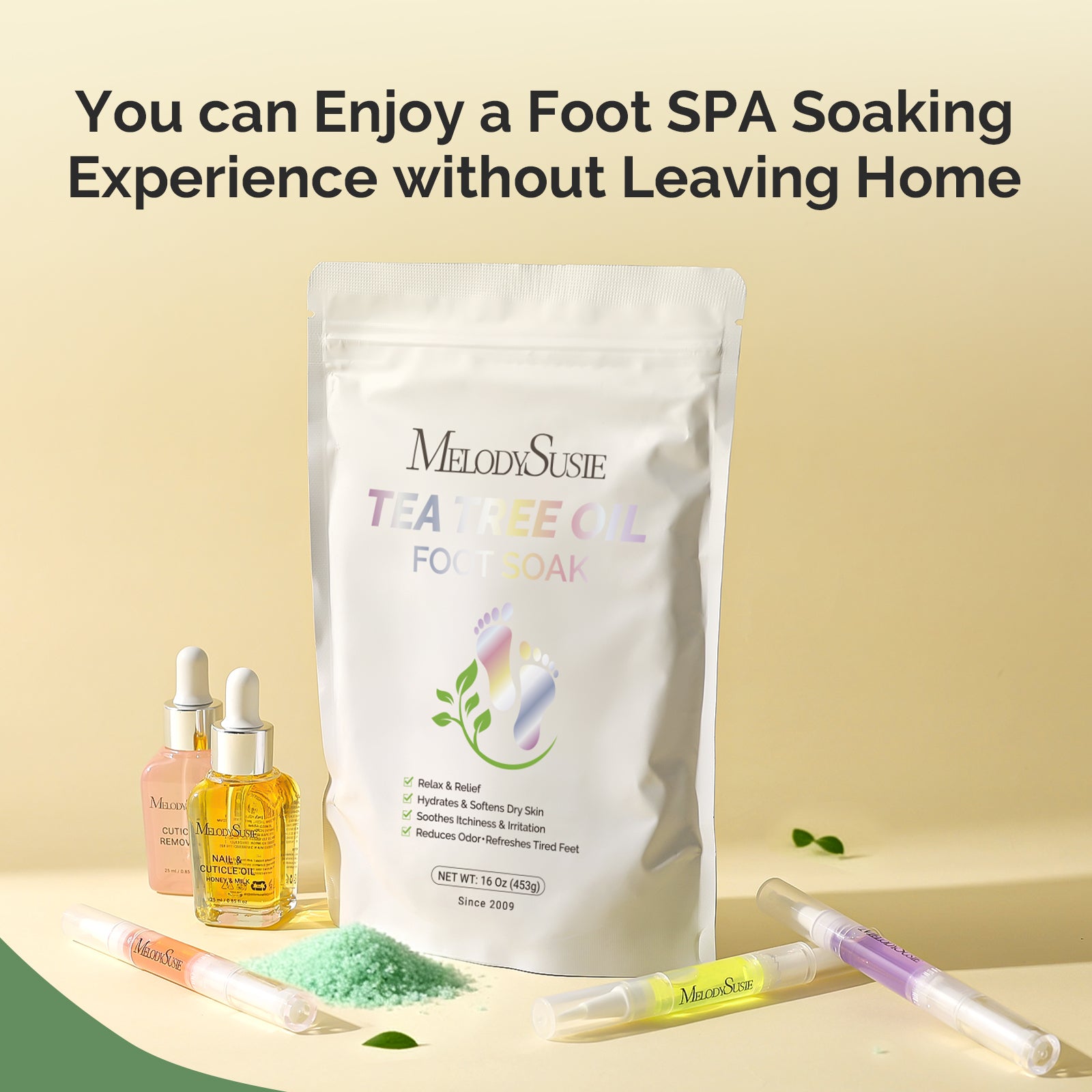 Tea Tree Oil Foot Soak with Sea Salt - 图片7