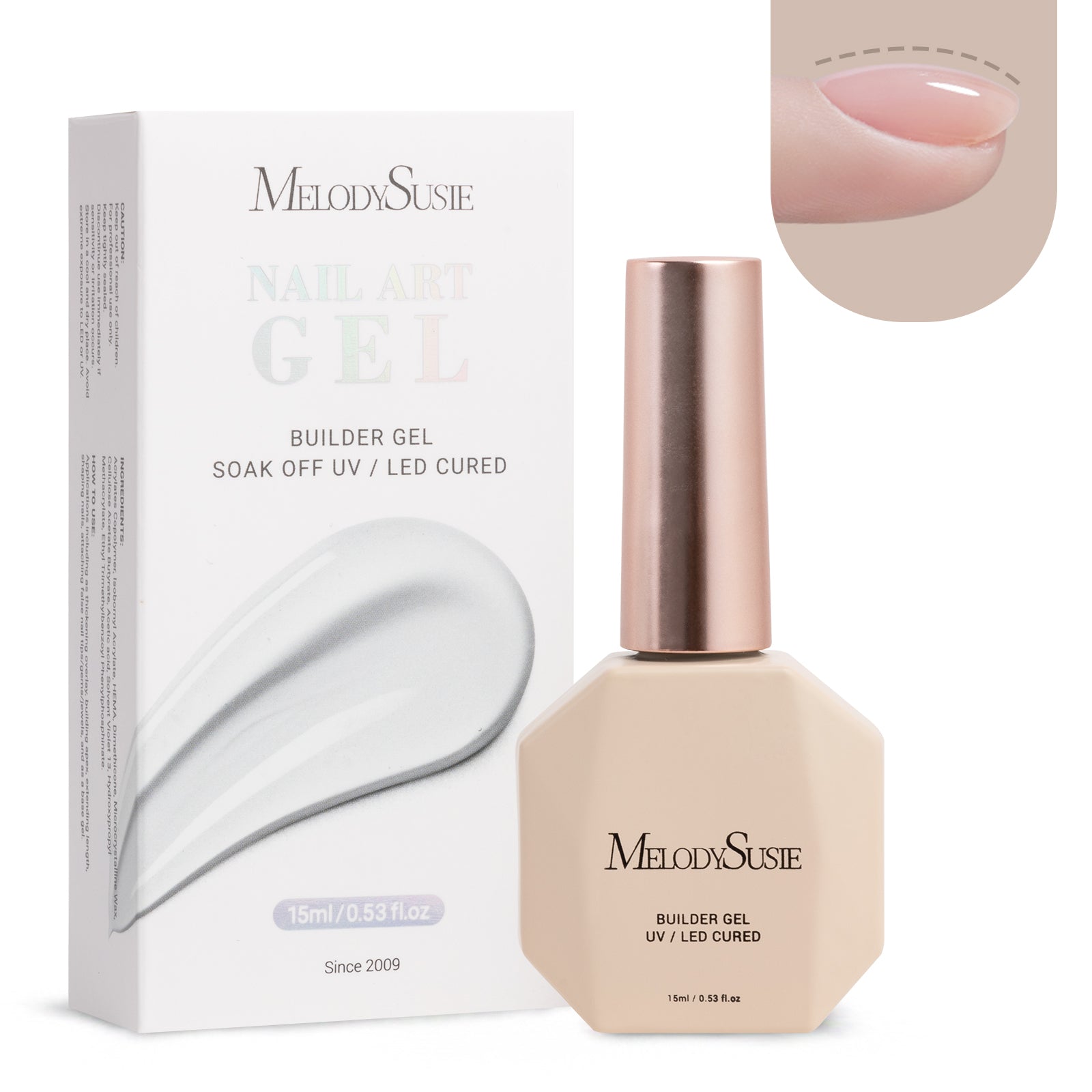 TPO-Free Thick Gel Nail Polish 17 Colors With One Builder Gel - Summer Vacation - 图片3