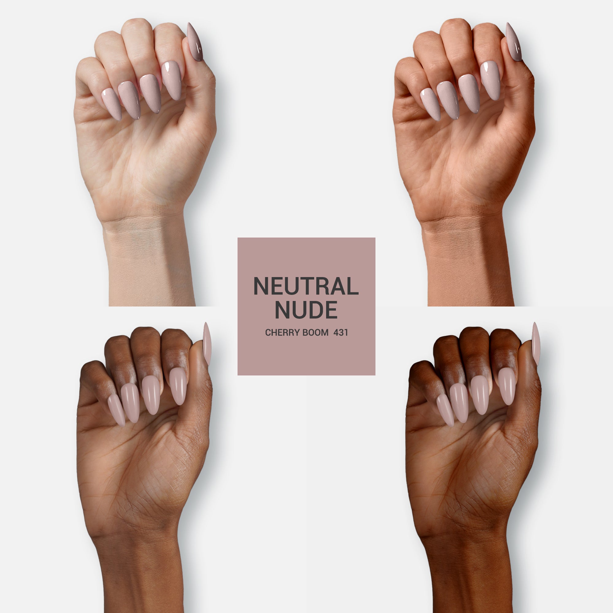 431 Tiramisu - TPO-Free Thick Gel Nail Polish(15ml) - 图片2