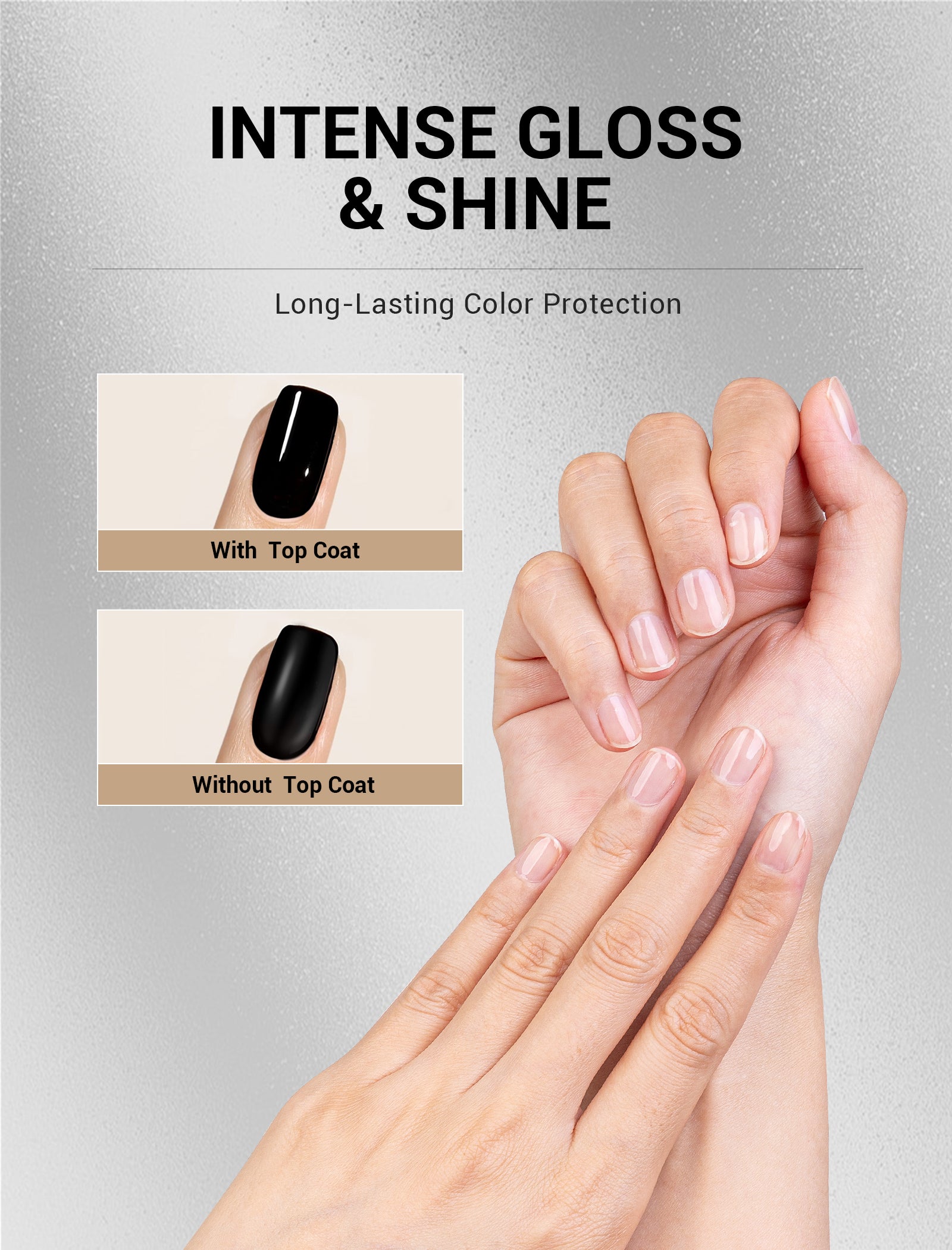 Top & Base Coat - Gel Nail Polish(15ml) - 图片5