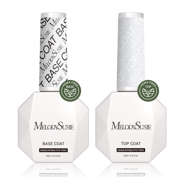 Top & Base Coat Nail Gel Polish 15ml