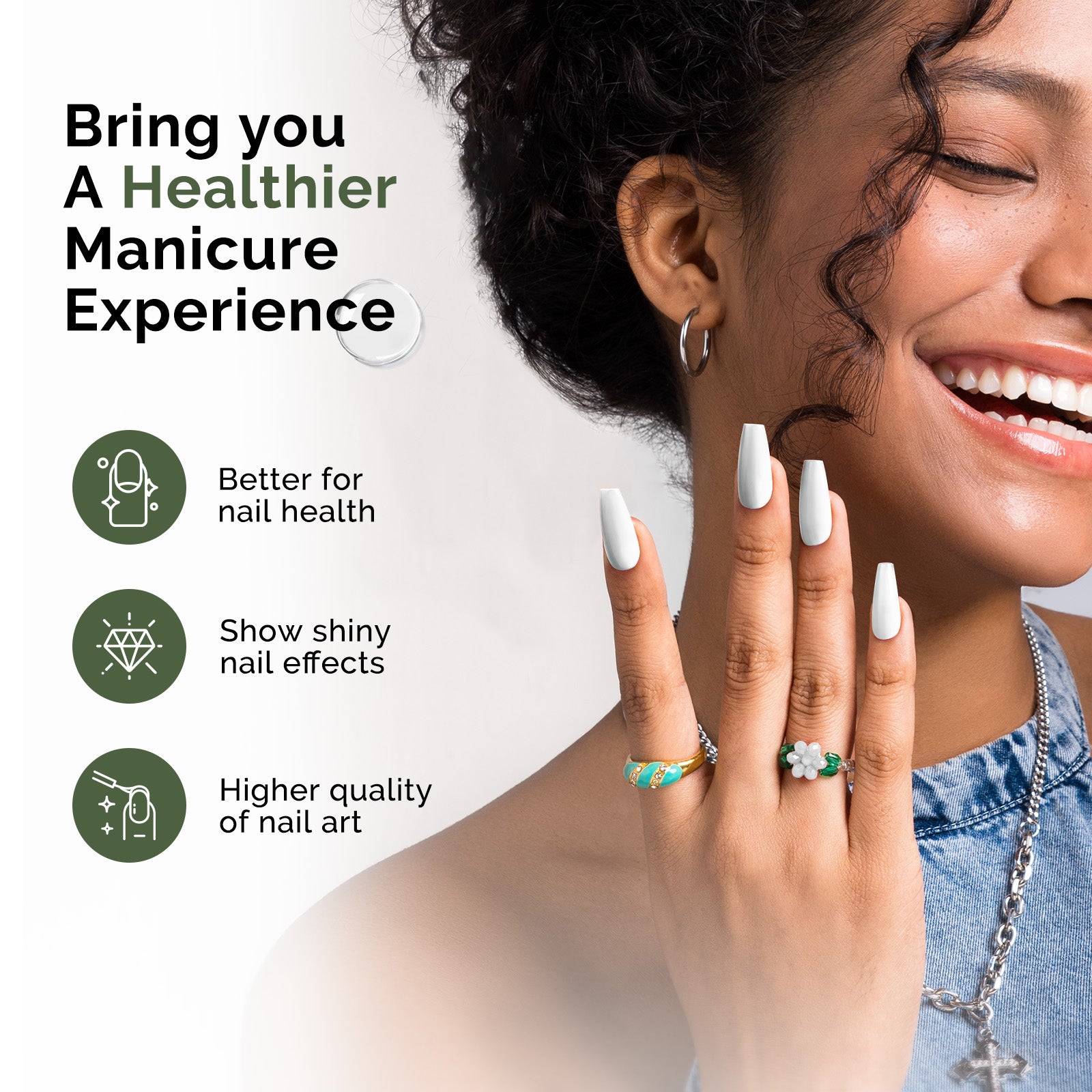 Top Coat & Base Coat - HEMA-Free & HPMA-Free & TPO-Free Gel Nail Polish 0.5 fl oz/15ml - 图片7