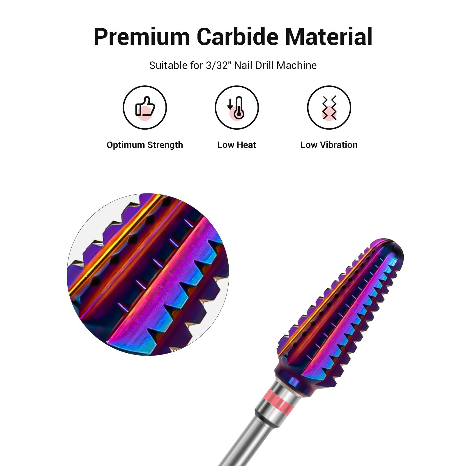 Tornado Tungsten Carbide Nail Drill Bits - 图片7