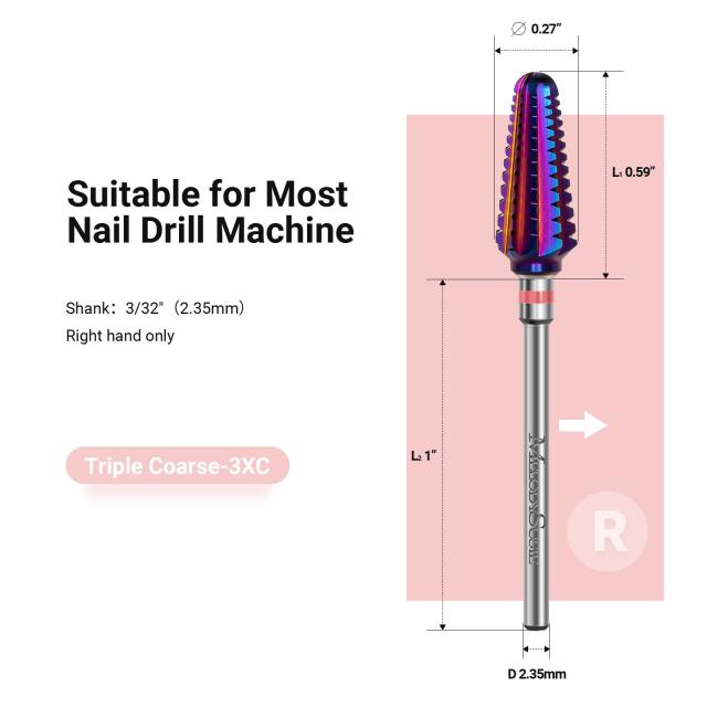 Tornado Tungsten Carbide Nail Drill Bits