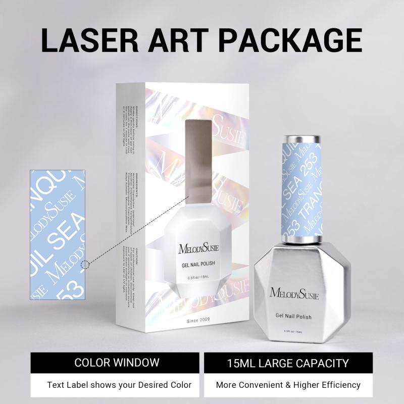 253 Tranquil Sea - TPO-Free Thick Nail Gel Polish(15ml)