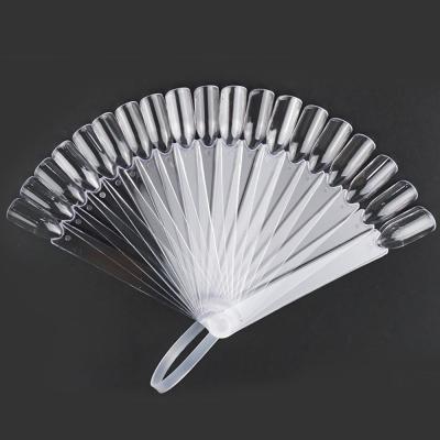 48 Pcs Transparent Nail Display Sticks