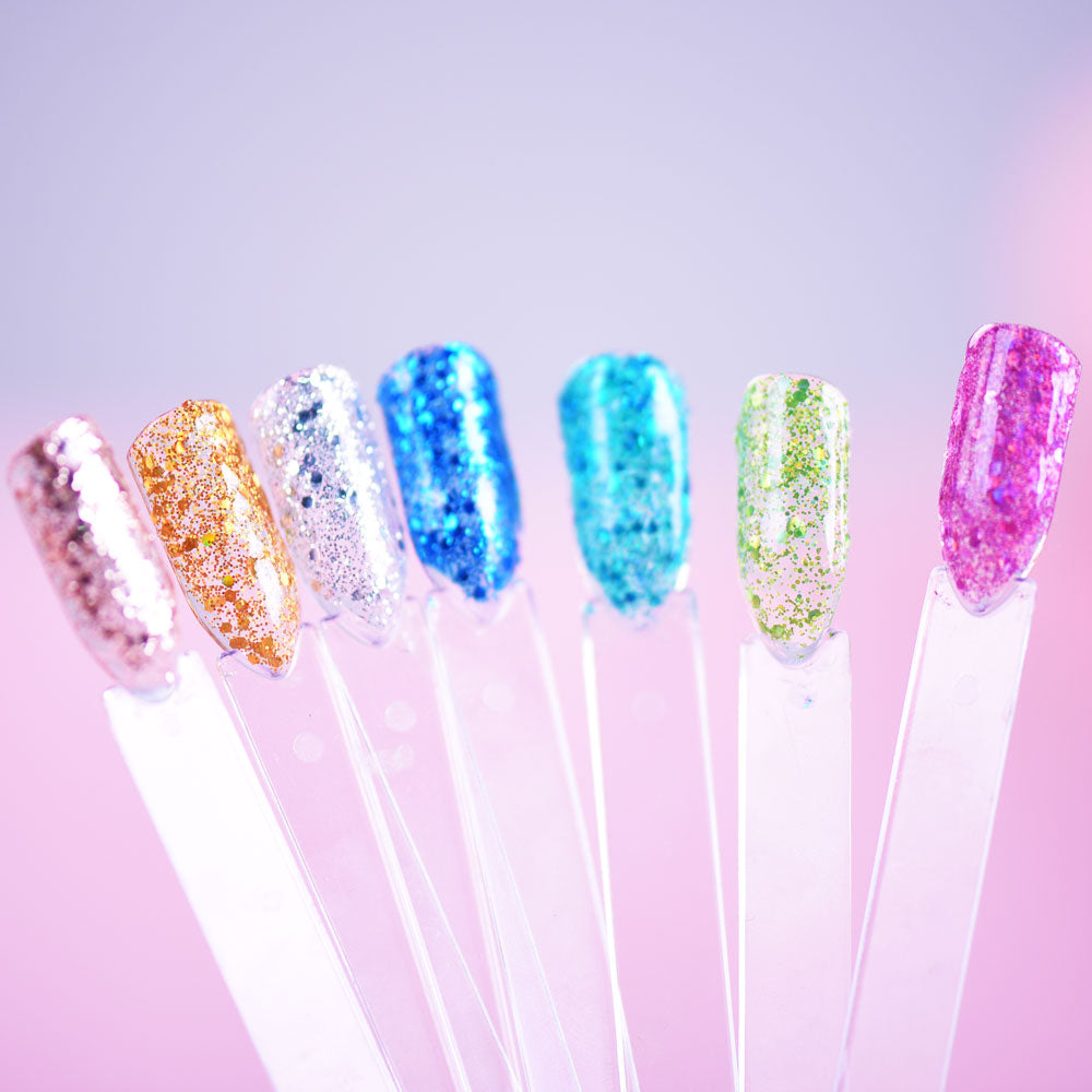 48 Pcs Transparent Nail Display Sticks - 图片2