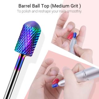 Tungsten Carbide Diamond Nail Drill Bits Set 7Pcs