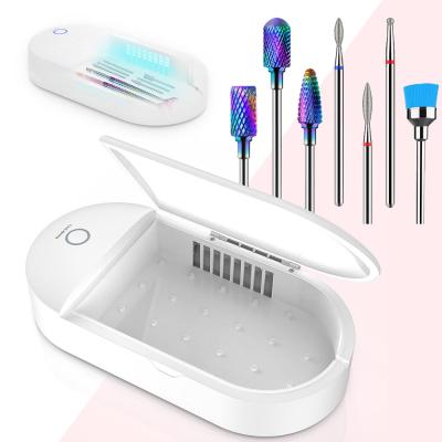 Tungsten Carbide Diamond Nail Drill Bits Set 7Pcs