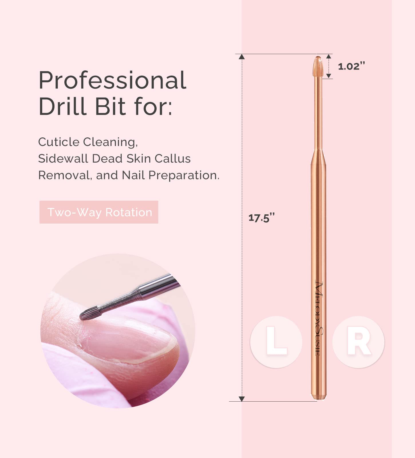 Tungsten Carbide Nail Cleaner Nail Drill Bit - 图片6