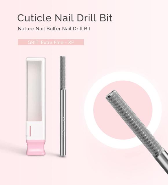Tungsten Carbide Nature Nail Buffer Nail Drill Bit-Extra Fine(1pc)