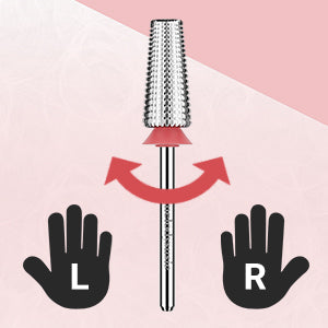 Tungsten Carbide Professional 5 in 1 Nail Drill Bits - 图片9