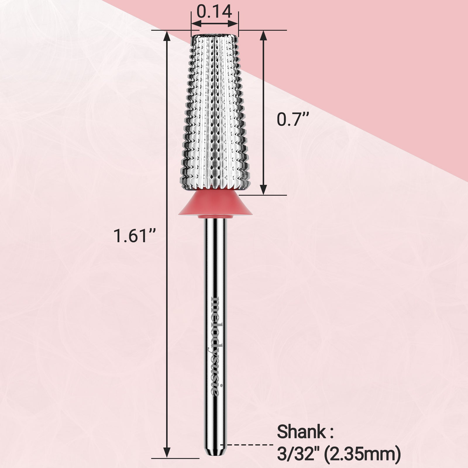 Tungsten Carbide Professional 5 in 1 Nail Drill Bits - 图片4