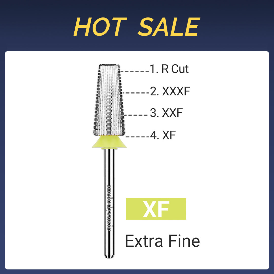 Tungsten Carbide Professional 5 in 1 Nail Drill Bits - 图片14