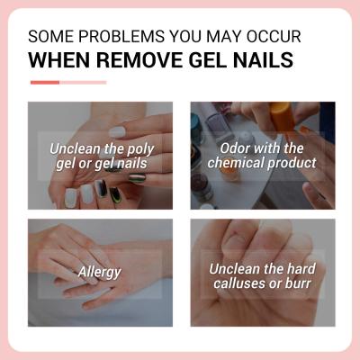 Tungsten Carbide Safety Under Nail Cleaner Nail Drill Bit Silver