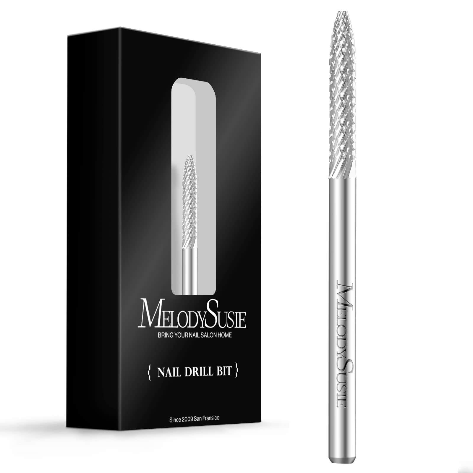 Tungsten Carbide Safety Under Nail Cleaner Nail Drill Bit Silver - 图片11