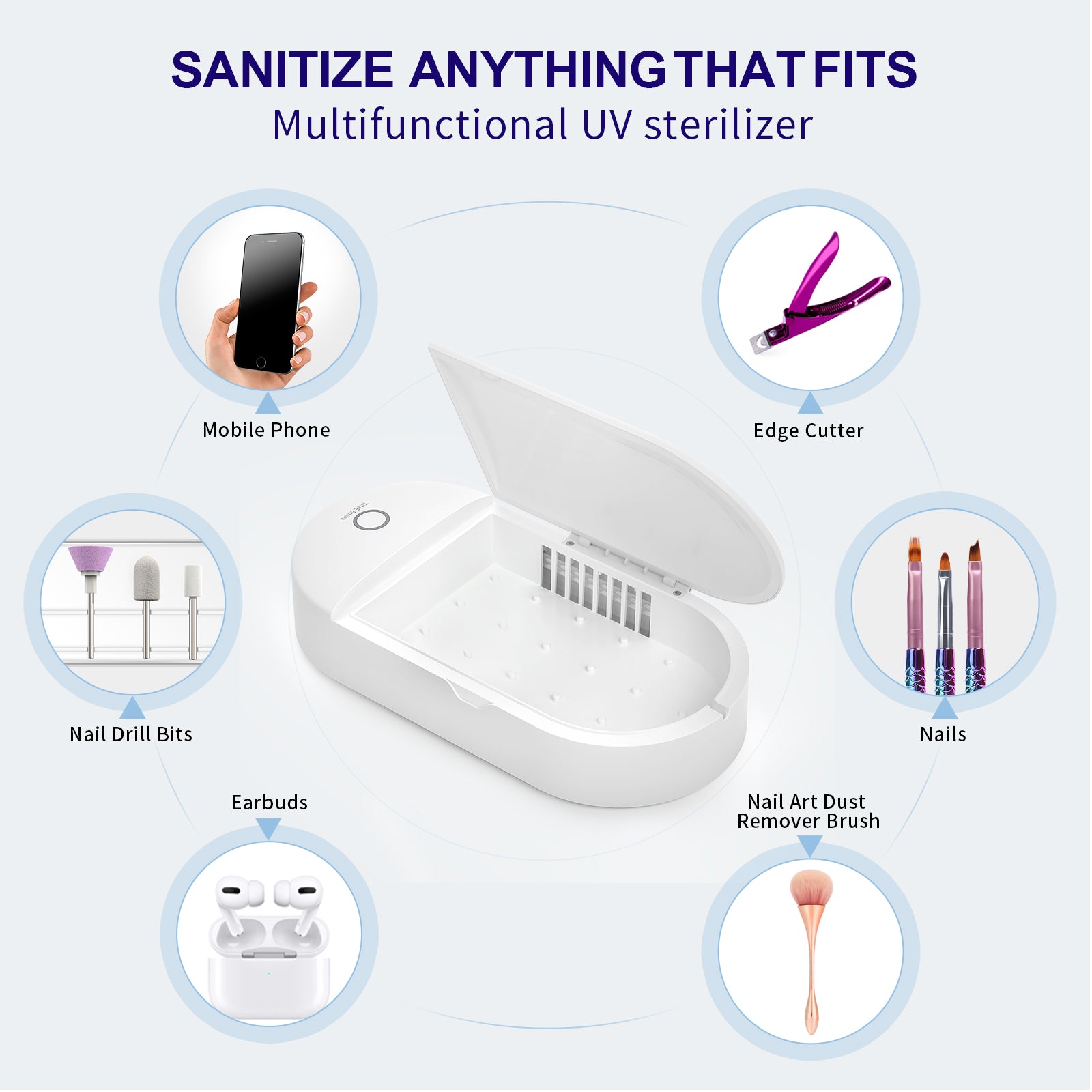 Nail Tool UV Light Sanitizer Box - 图片5