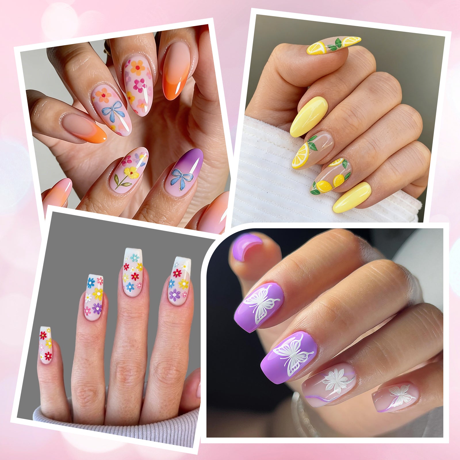 Spring/Summer Themed Nail Art Stickers - 图片3
