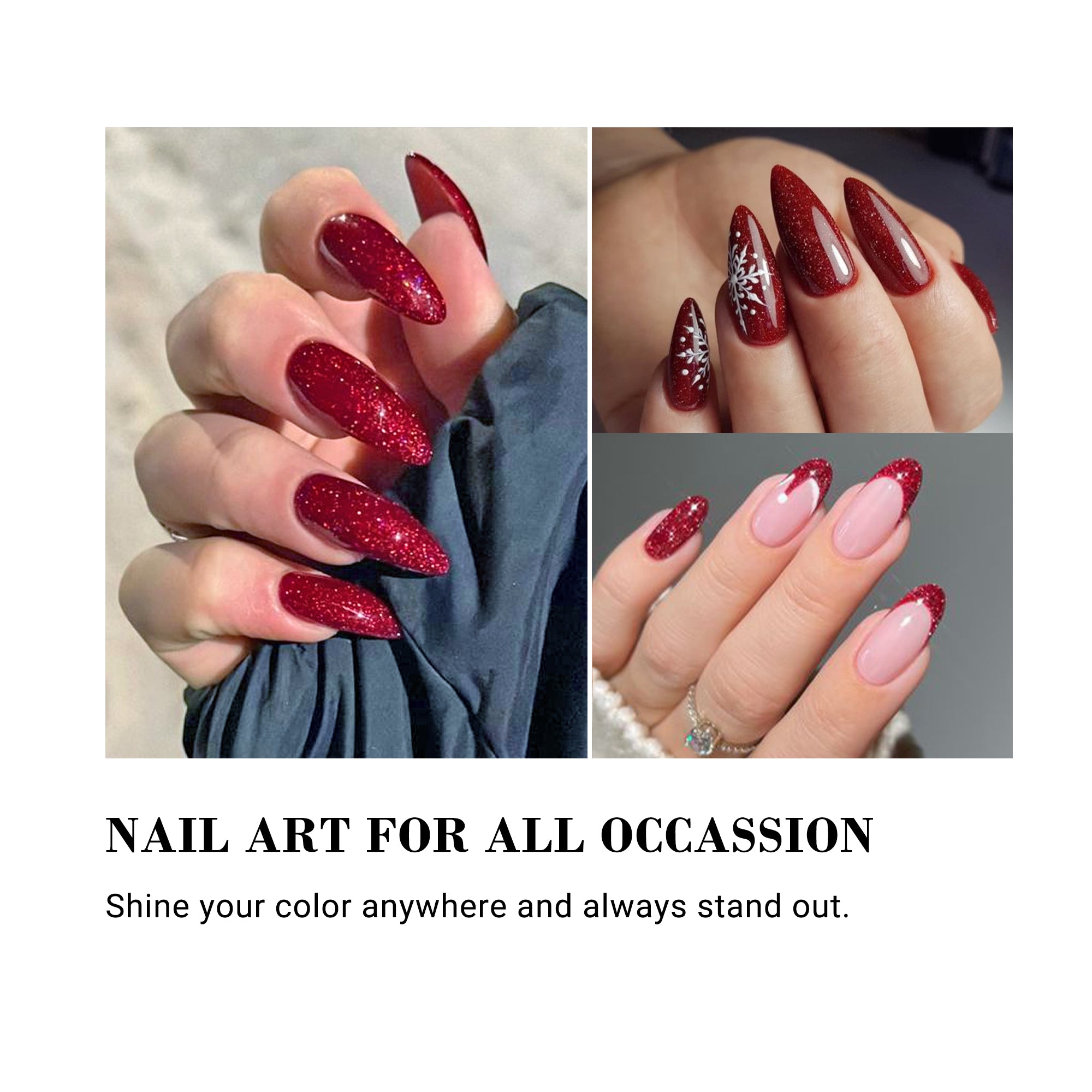 Z021 Valentine's Evening - TPO-Free Thick Gel Nail Polish(15ml) - 图片5