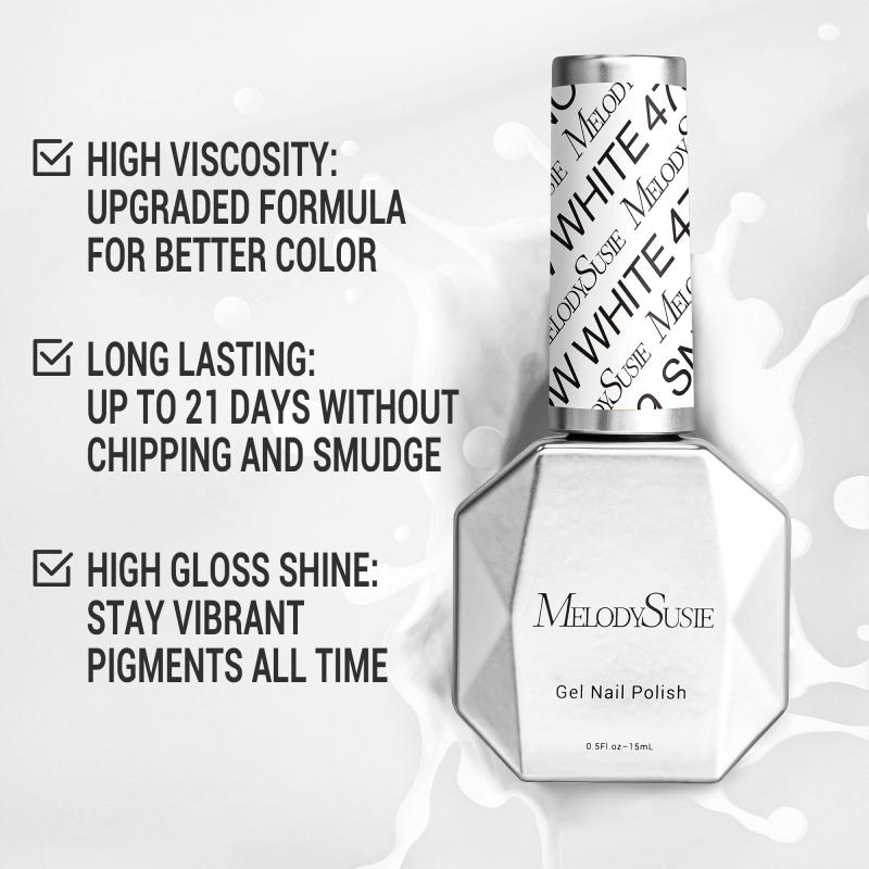 479 Snow White - TPO-Free Thick Gel Nail Polish(15ml)