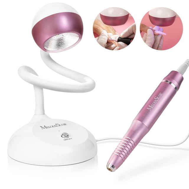 XC150D Desktop Multifunctional 3-in-1 Nail Drill with Nail Lamp 20,000RPM