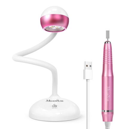 XC150D Desktop Multifunctional 3-in-1 Nail Drill with Nail Lamp 20,000RPM