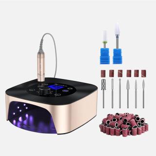 XC320C Desktop Multifunctional 2-in-1 Nail Drill with Nail Lamp 30,000RPM
