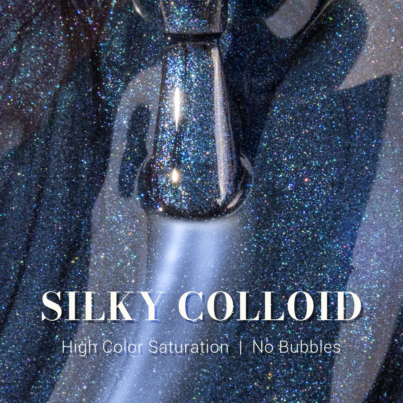 Z036 Magical Ocean Blue - TPO-Free Faster UV Curing Gel Nail Polish 0.5 fl oz/15ml - 图片2