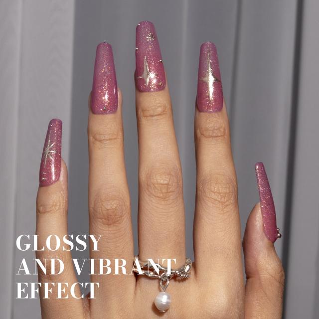 Z040 Soft Plum Pink - TPO-Free Faster UV Curing Gel Nail Polish 0.5 fl oz/15ml