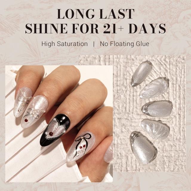 Z054 Starry White - TPO-Free Faster UV Curing Gel Nail Polish 0.5 fl oz/15ml